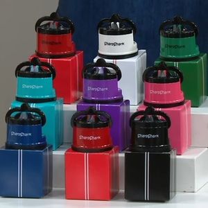 (3) New SharpShark Knife Sharpener With Gift Boxes